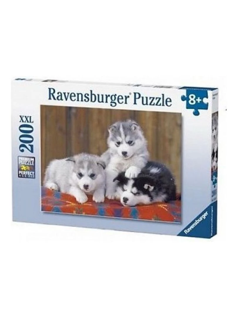 Puzzle XXL 200p Mignons Huskies N/A
