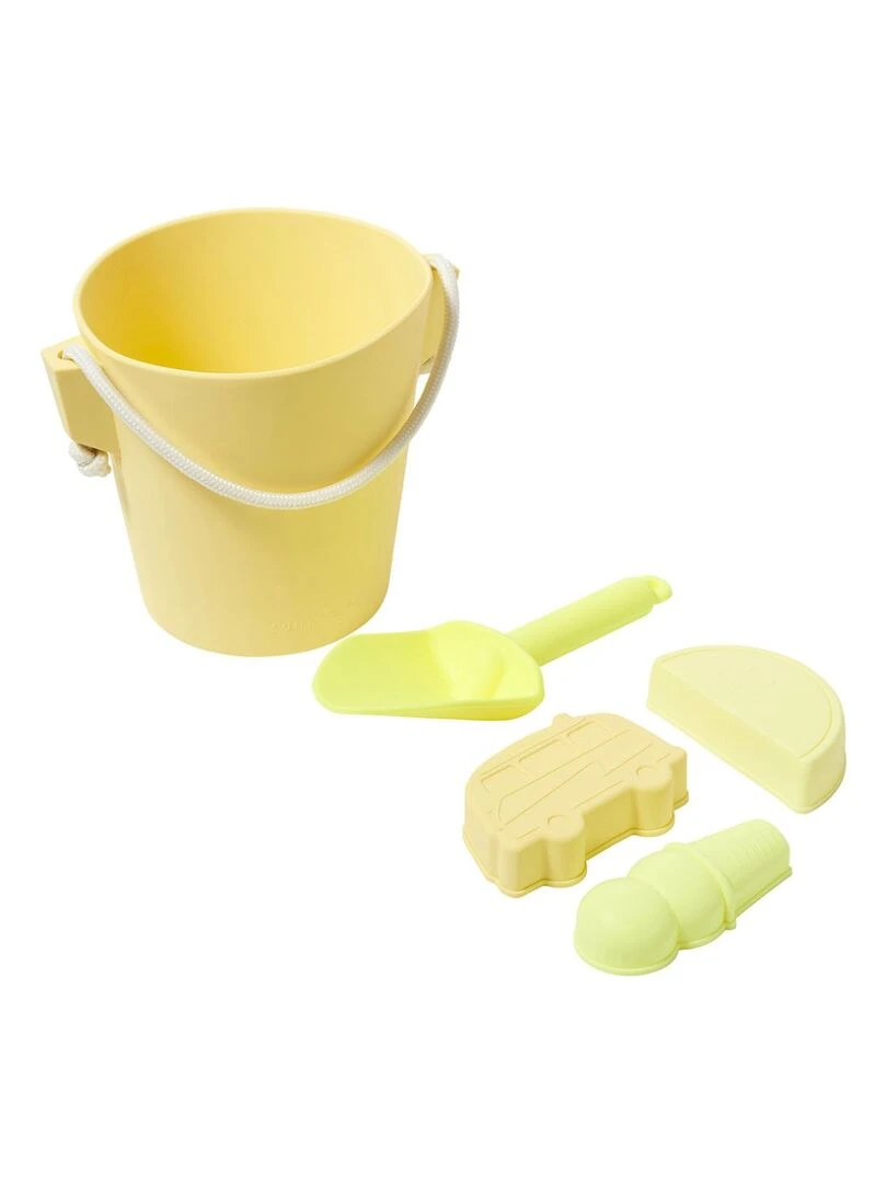 Lot de jouets de plage citron (5 pièces)   Jaune