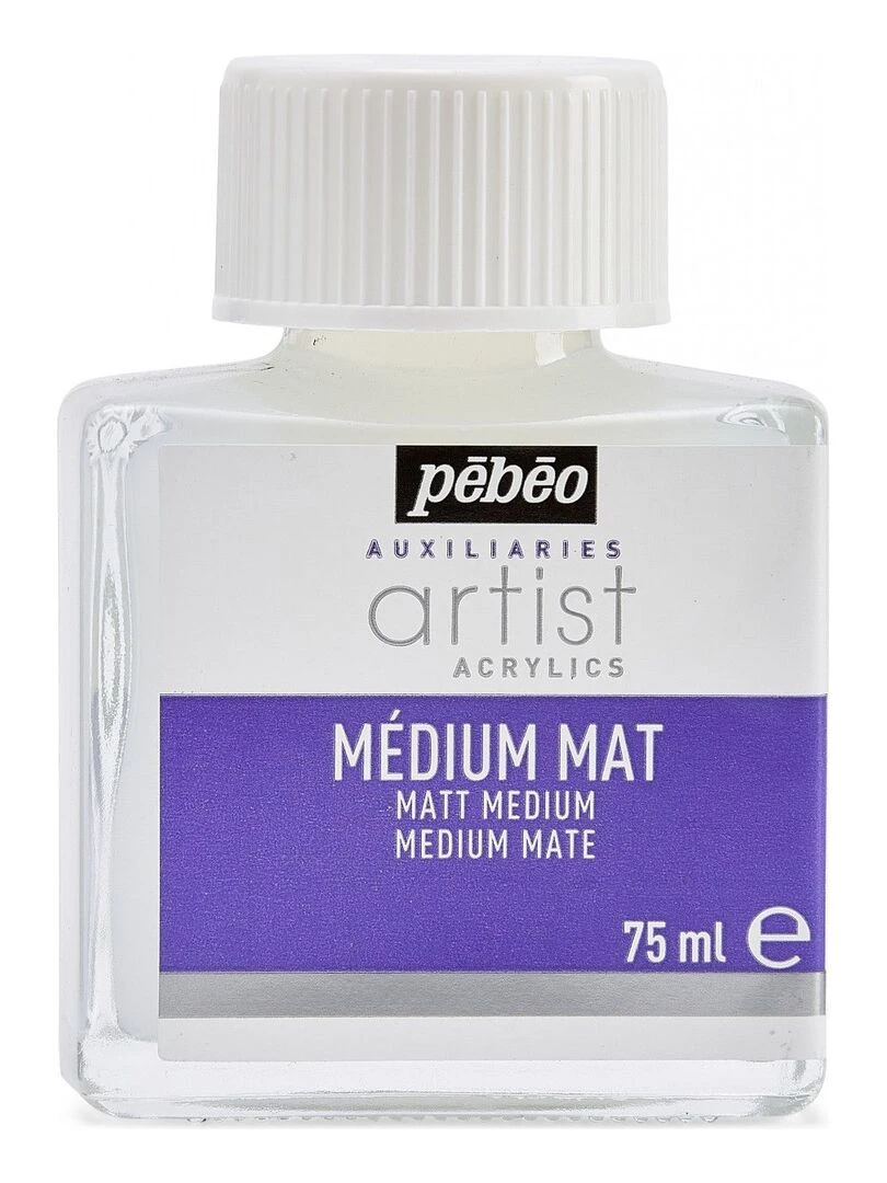 Médium acrylique mat pour peinture   75 ml   N/A
