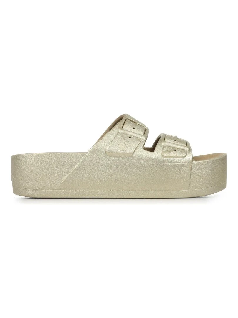 Mules Cacatoès Caipirinha Metallic Doré/or