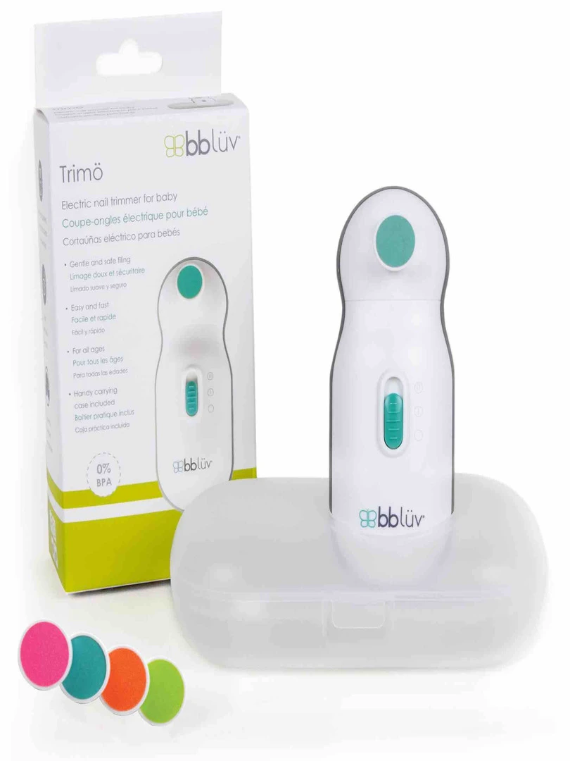 Lime À Ongle Électrique Pour Bébé Blanc