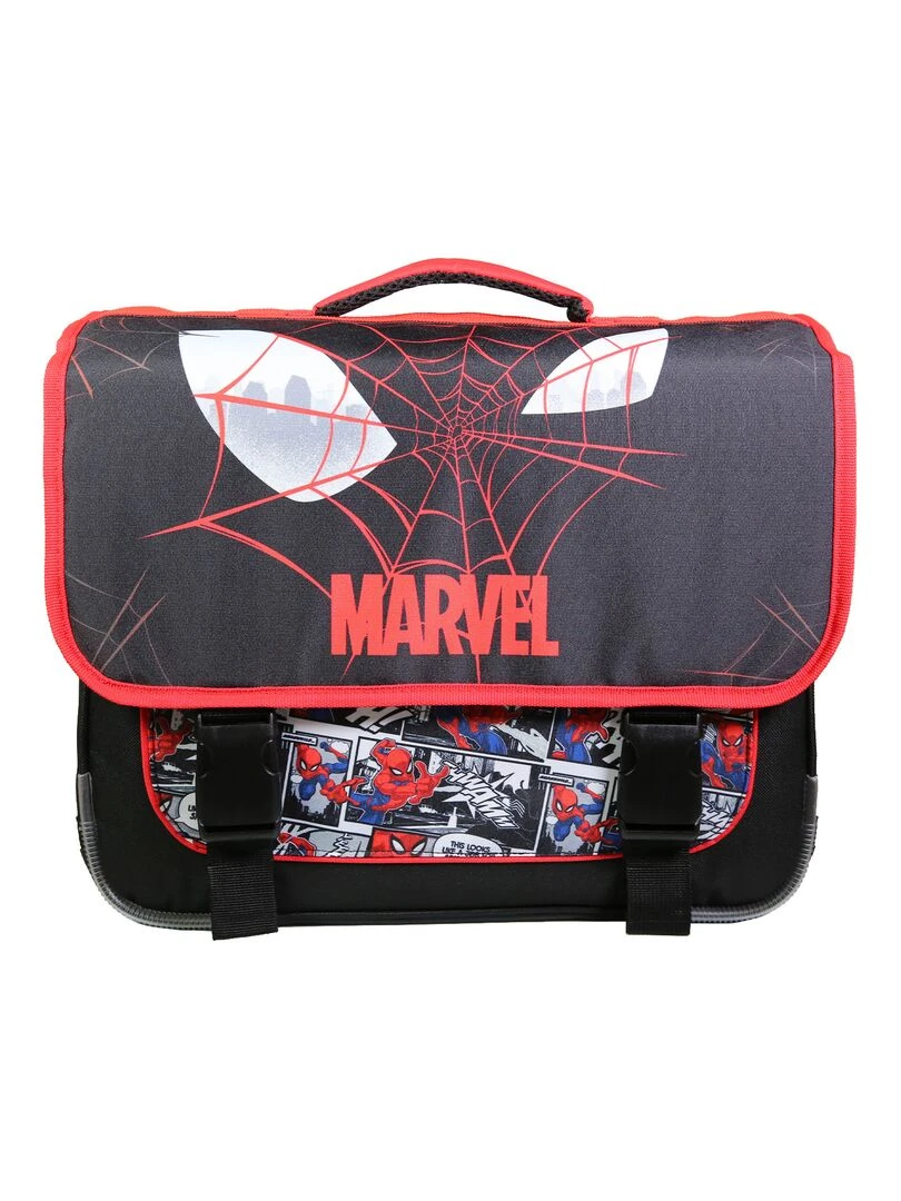 BAGTROTTER Cartable 38 cm Spider Man Noir Toile d'araignée Noir