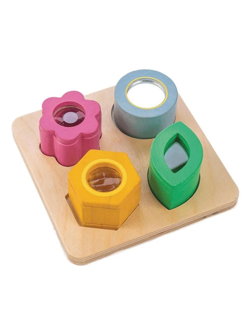 Puzzle en bois sensoriel Voir N/A