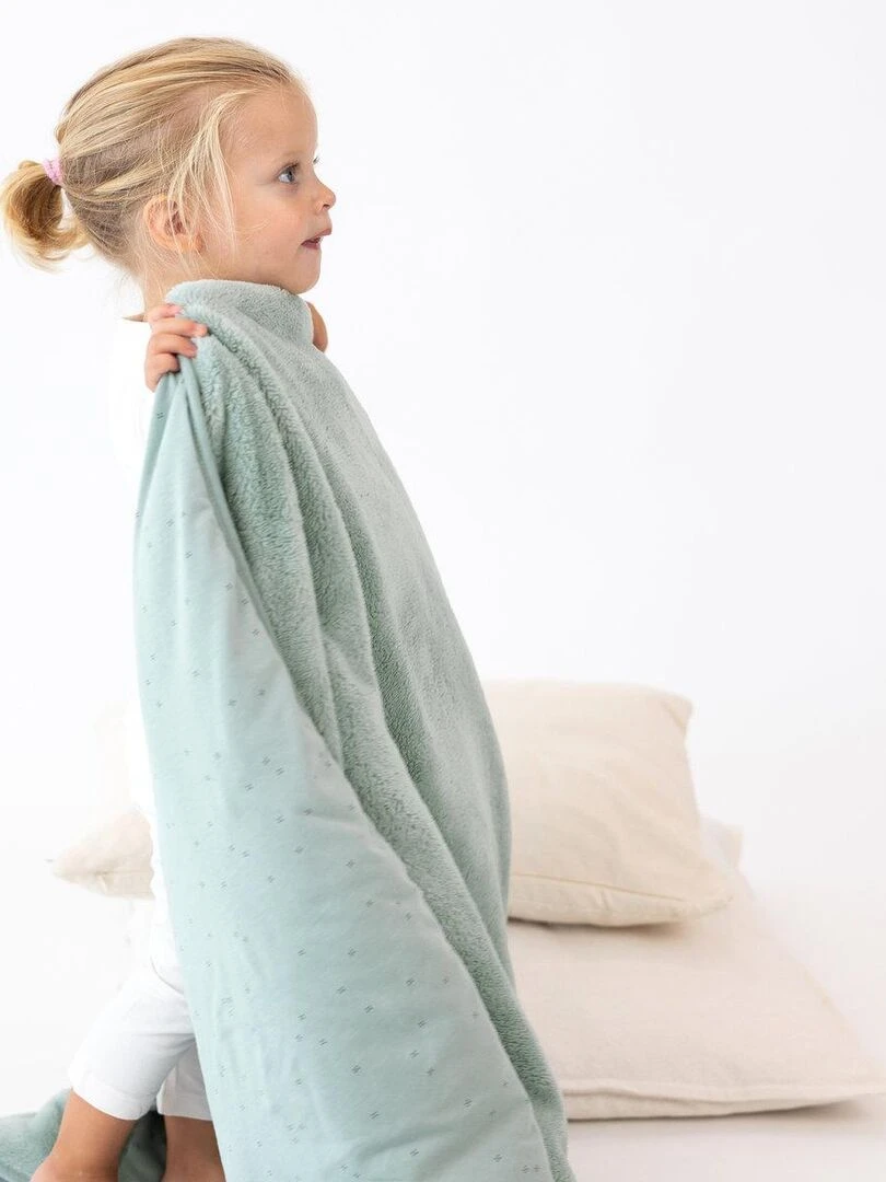 Bemini Couverture Softy jersey   Vert sapin