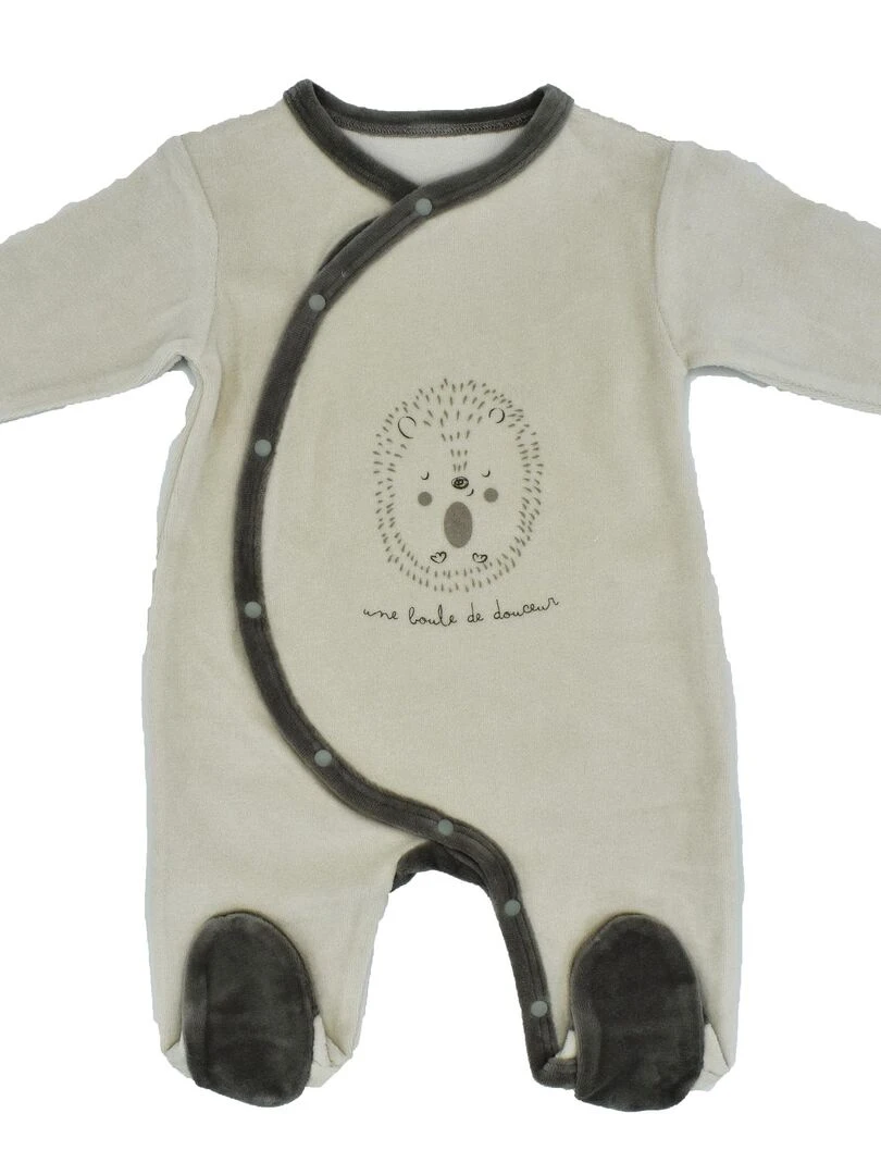 Short De Bain Avec Fleurs UPF 80 Pour Bébé Garçon 'You&Me'  BROTHERS&SISTERS   Beige clair