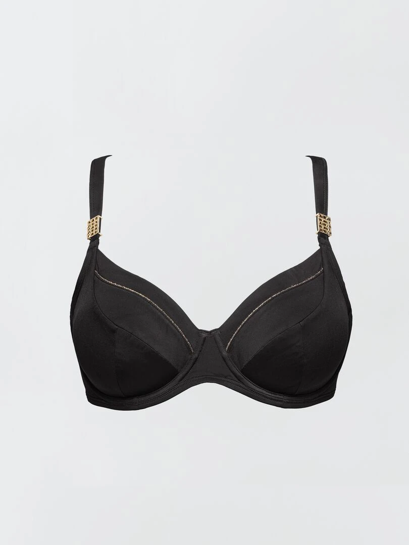 Haut de maillot de bain 'Sans complexe'   Noir