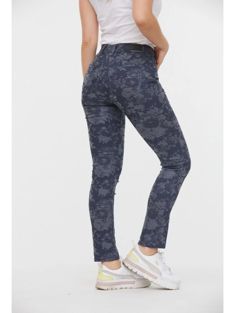 Pantacourt gabardine stretch POEMY  'Rica Lewis'   Vieux rose