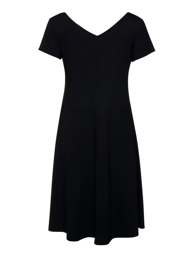 Robe estivale manches courtes Guaraja noir   Noir