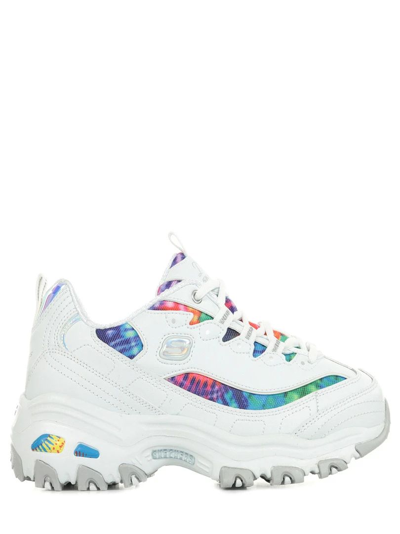 Baskets Skechers D'Lites Summer Fiesta Blanc