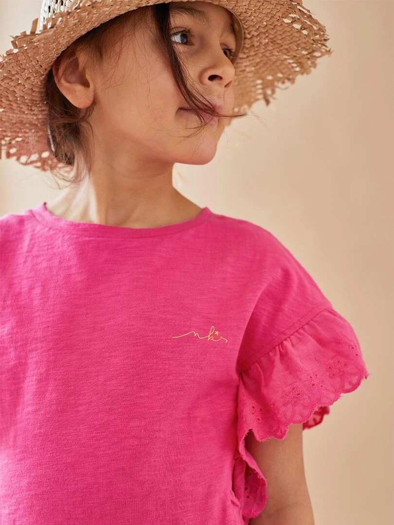Blouse découpe asymétrique Noukie's Rose