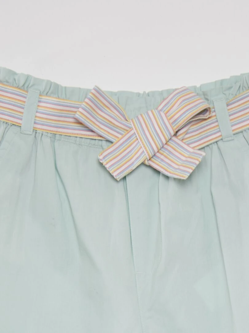 Pantalon carotte   Vert clair