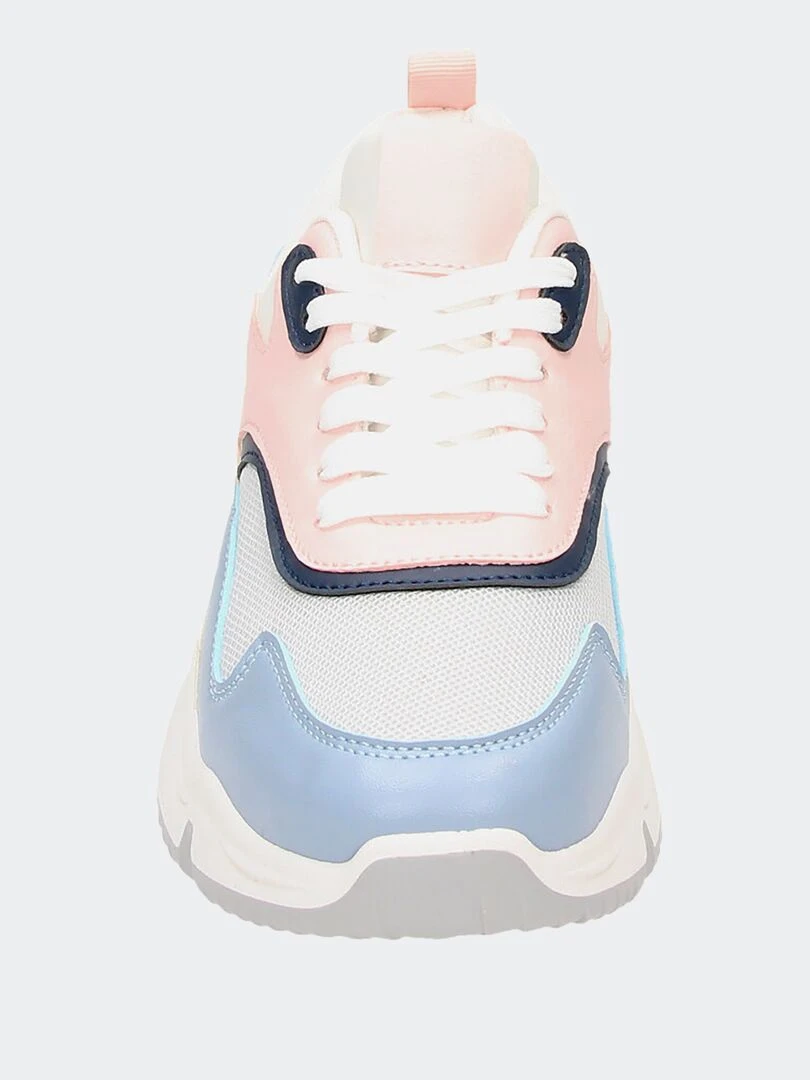 Baskets esprit running   Bleu/Blanc
