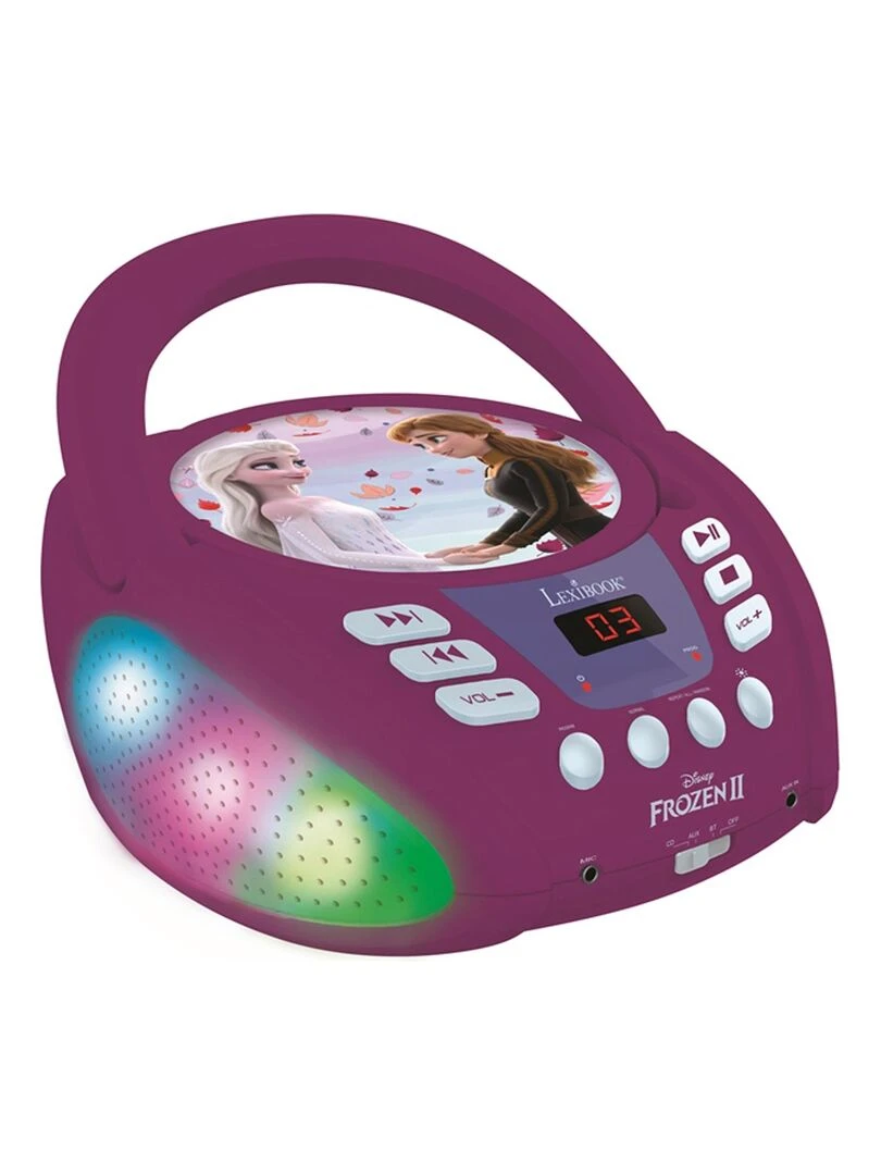 Lecteur Cd Bluetooth La Reine Des Neiges Avec Effets Lumineux N/A