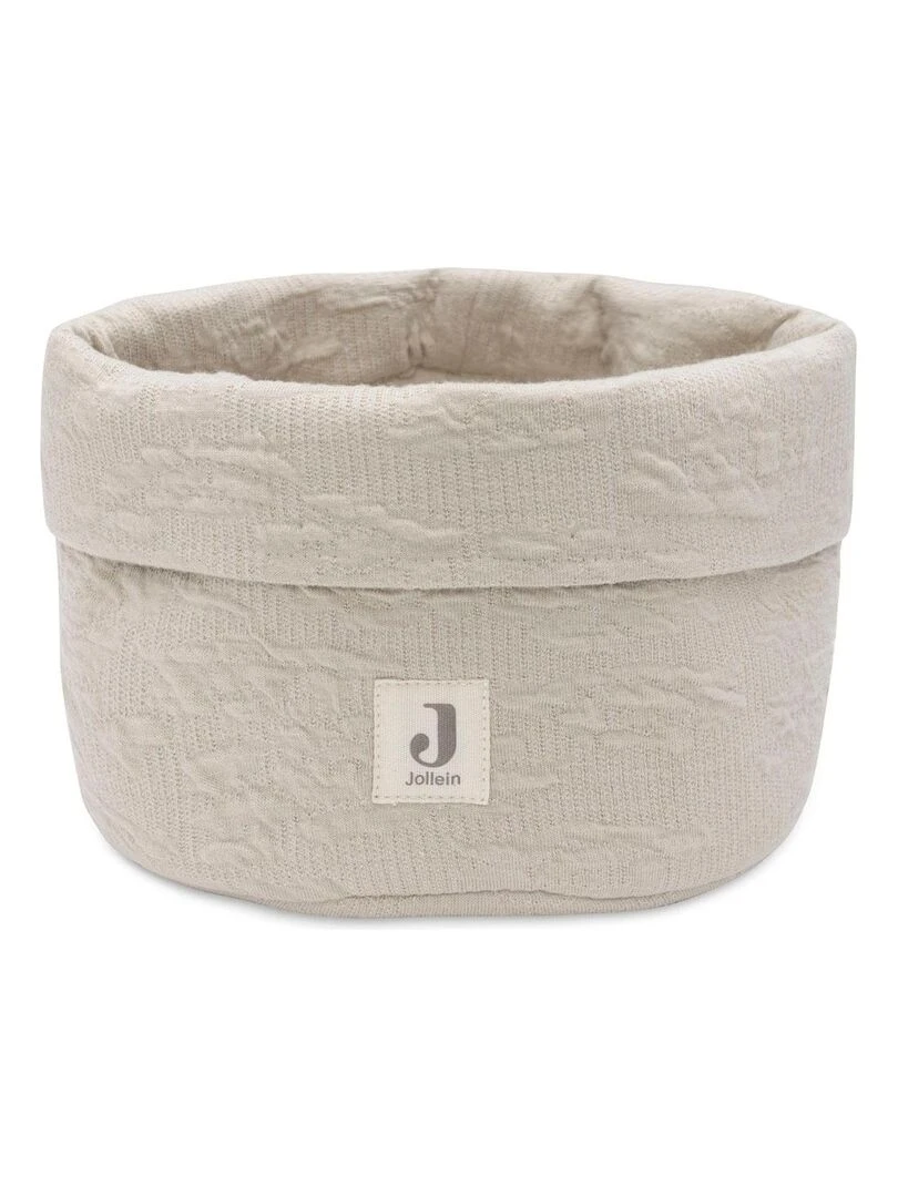 Panier de rangement Soft Waves Nougat (14 x 18 cm) Beige
