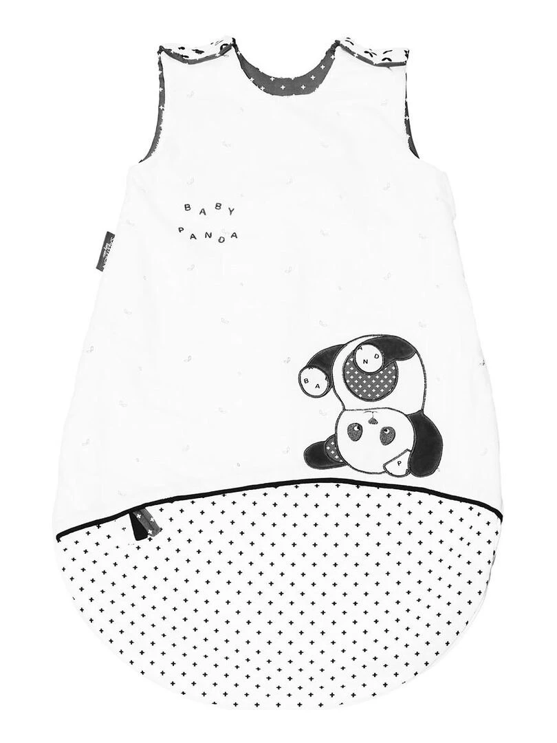 Gigoteuse en coton blanc SAUTHON Blanc Noir