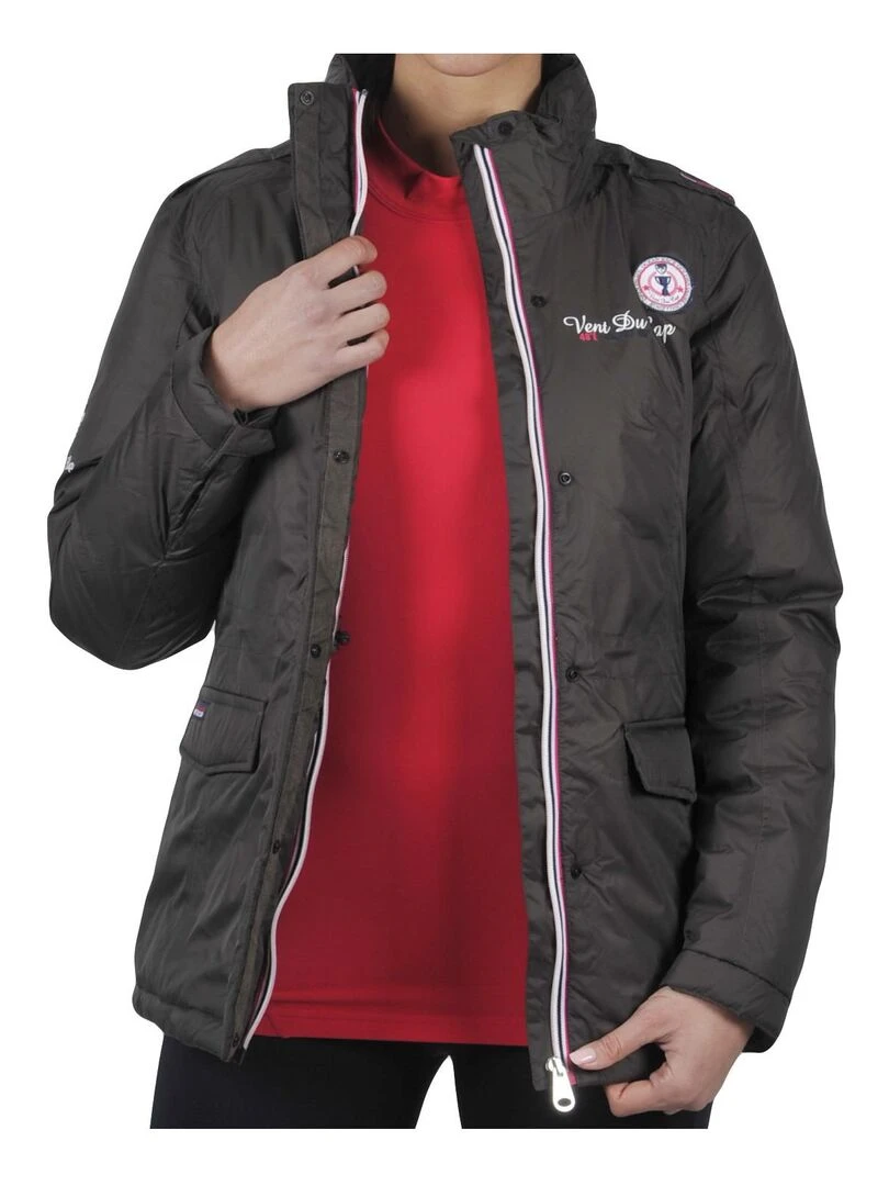 Parka femme AWOW   Marron