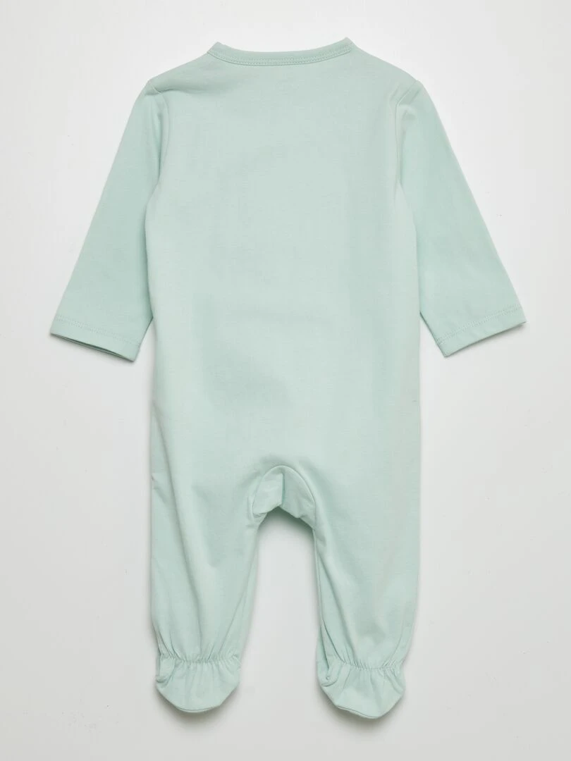 Pyjama 1 pièce imprimé 'Mowgli'   Vert