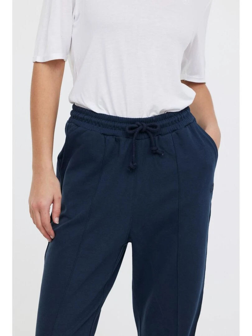 Lee Cooper   Pantalon coton chino slim fit NIMA   Bleu marine