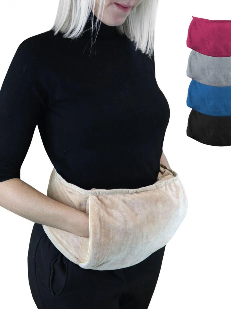 Chauffe mains manchon chauffant avec ceinture réglable Vivezen Beige