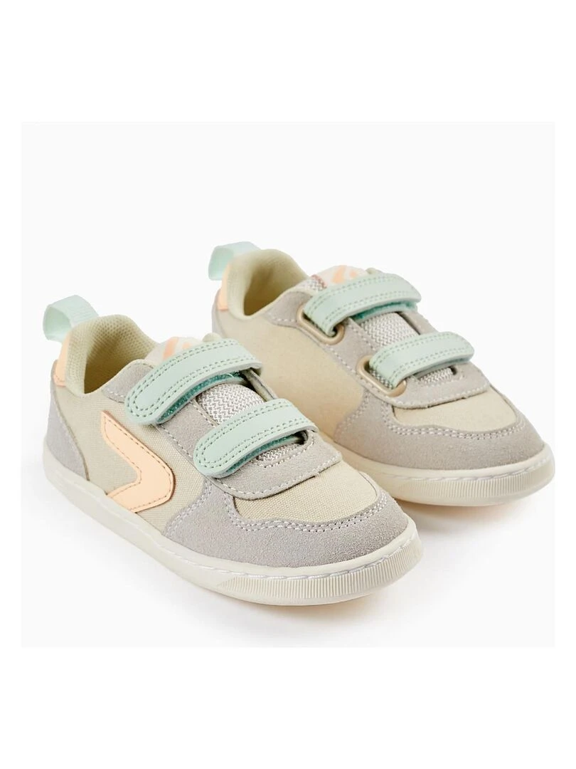 Baskets pour Bébé Fille 'ZY Move' THE WAVE TRIBE Beige clair