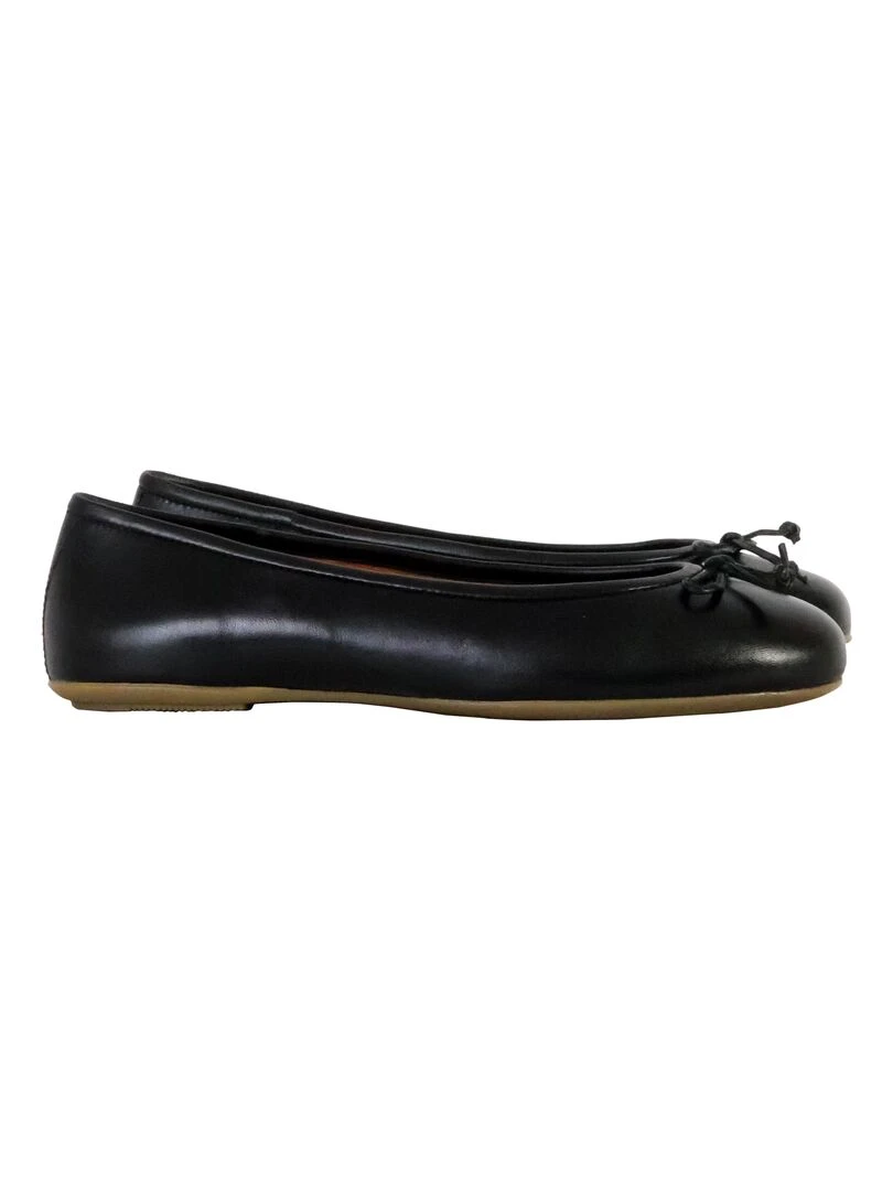 Ballerine Cuir Geox Palmaria   Noir