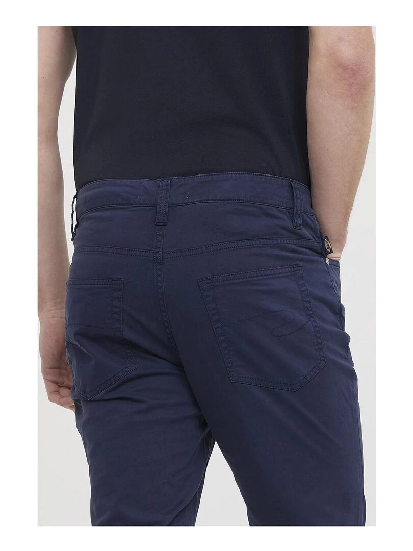 Lee Cooper   Pantalon coton straight LC126   Bleu marine