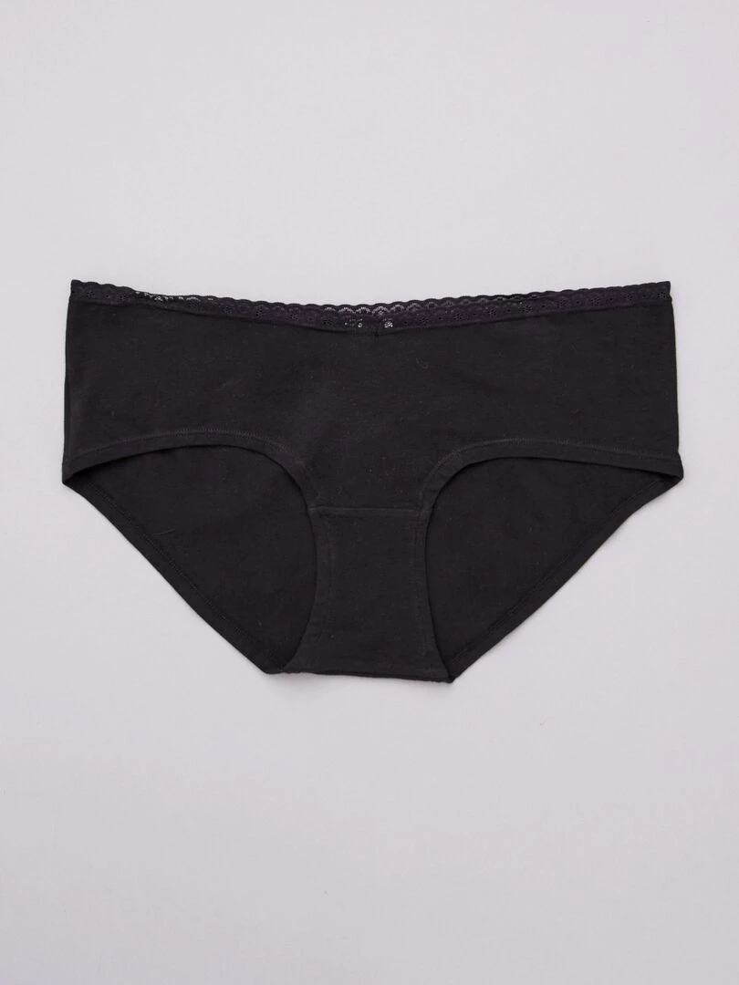 Lot de 3 shorties maternité   noir/gris clair/gris foncé