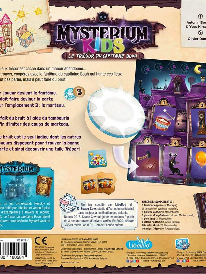 Mysterium Kids Le Tresor Du Capitaine Bouh   N/A