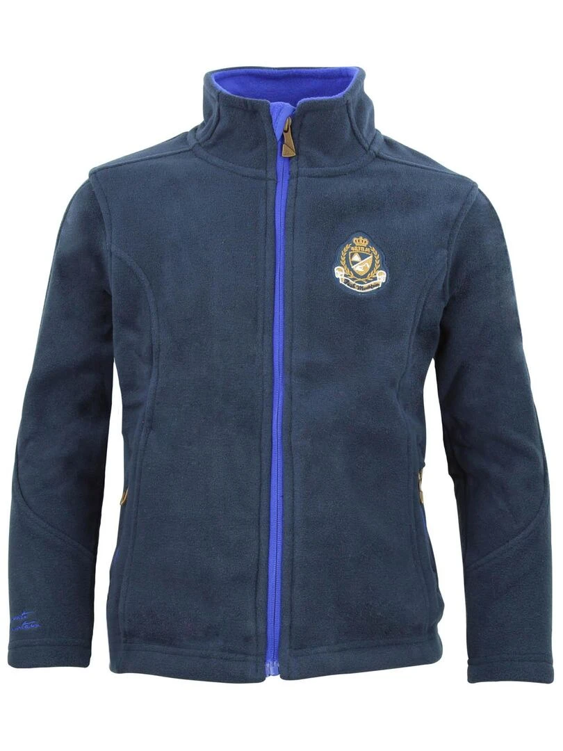 Polaire fille GASAK PEAK MOUNTAIN Bleu marine