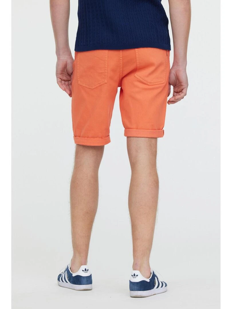 Lee Cooper   Short coton straight NAZRI   Orange