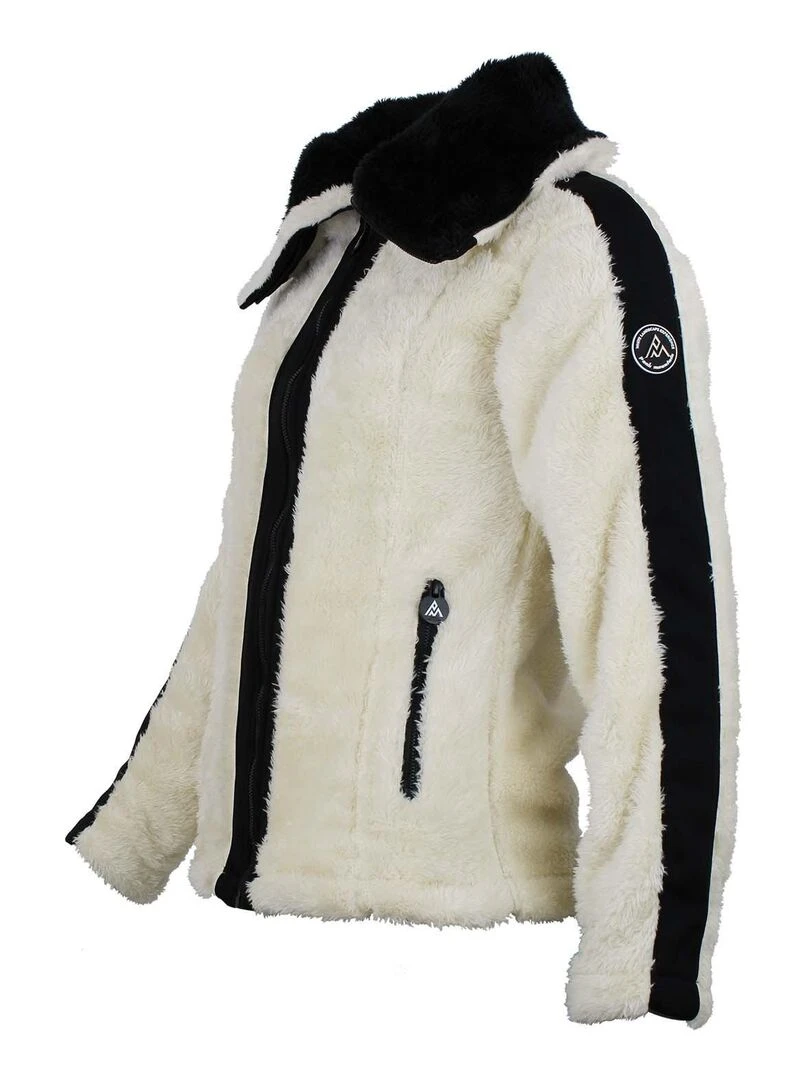 Blouson polaire femme AREVA   Ecru