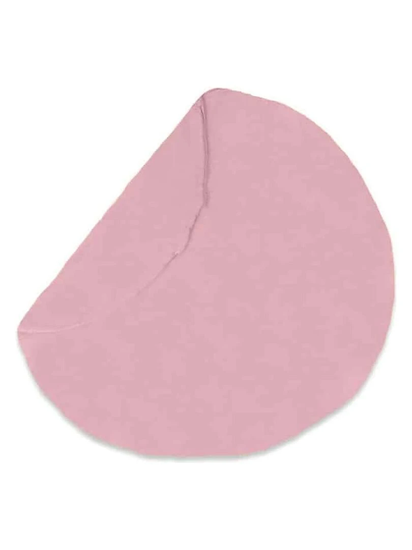 Tapis d'Eveil Havane en Coton Bio Rose Rose