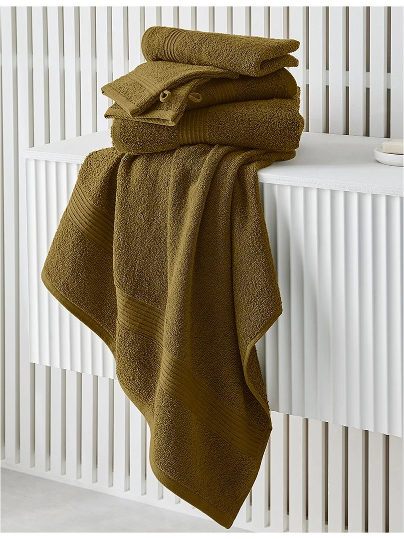 Serviette de bain 50 x 90 cm bronze
