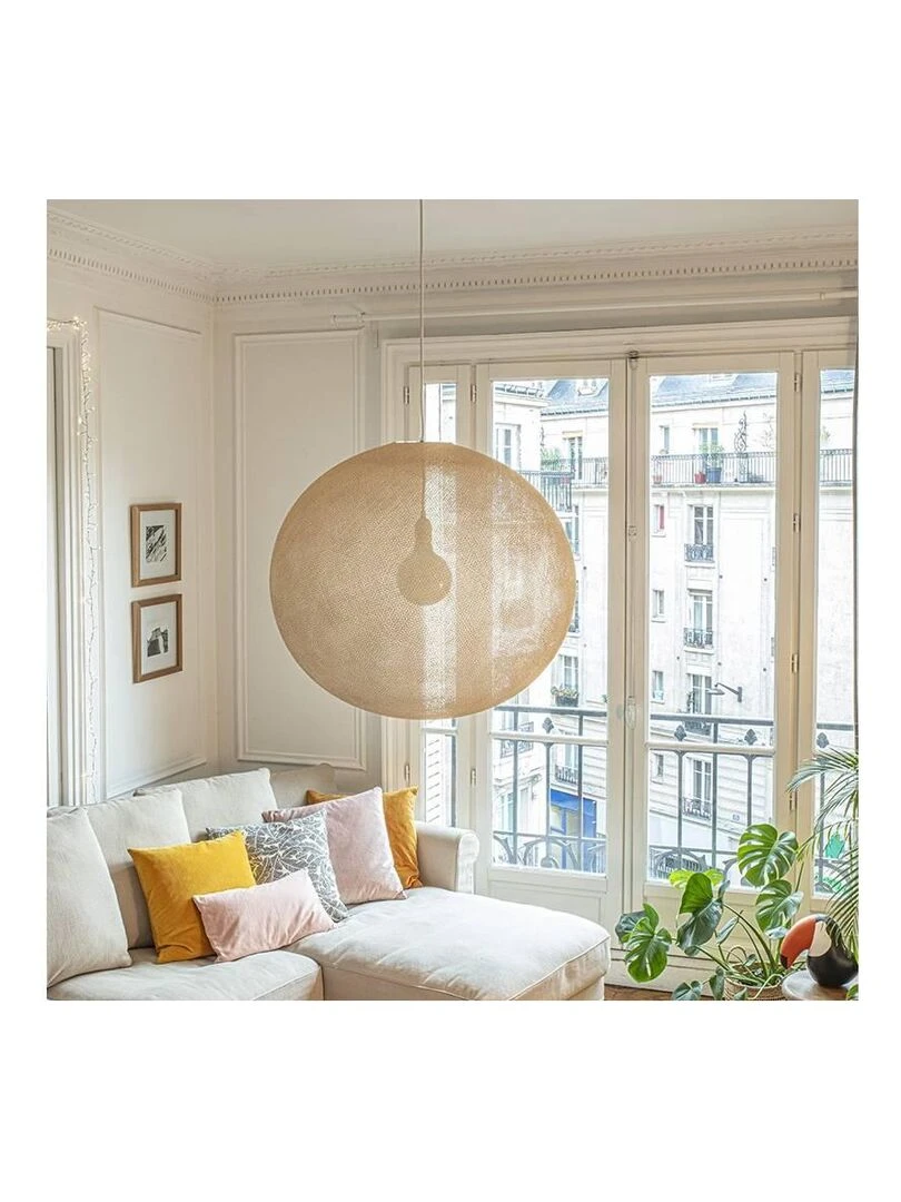 Globe Light XL 67cm   Beige sable