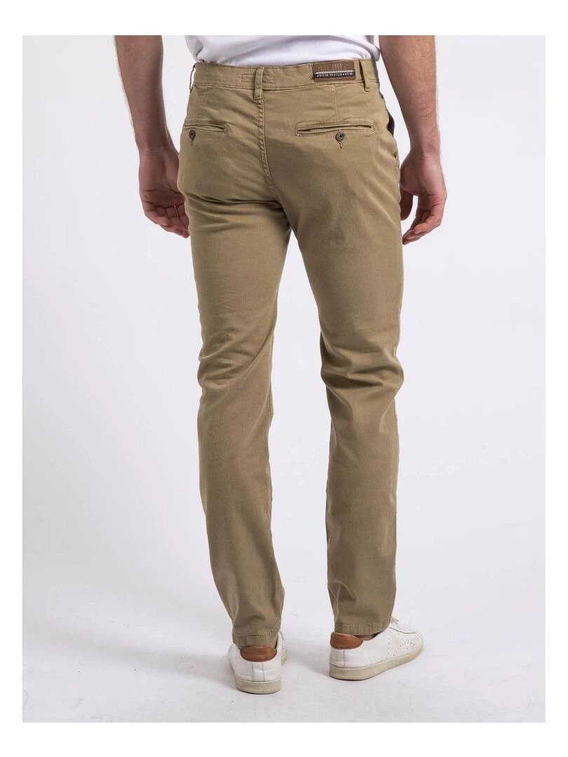 Pantalon chino slim CODY   Beige