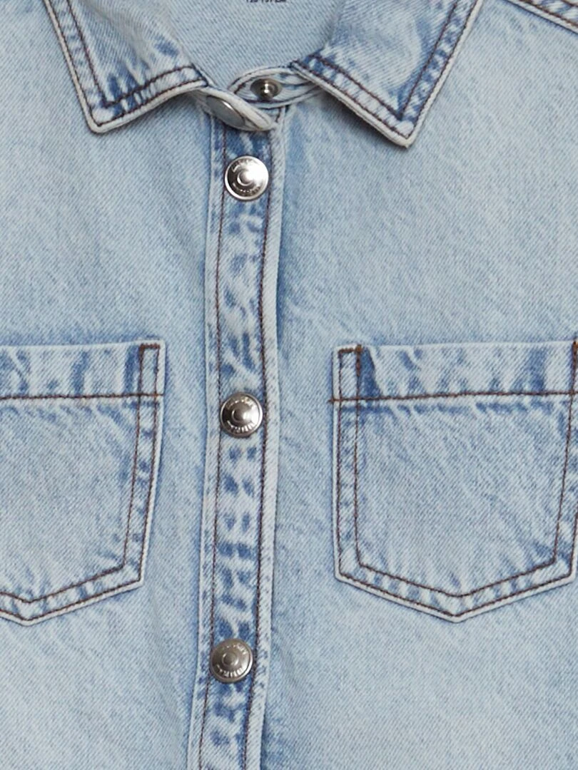 Jupe paper bag avec poches   Vert