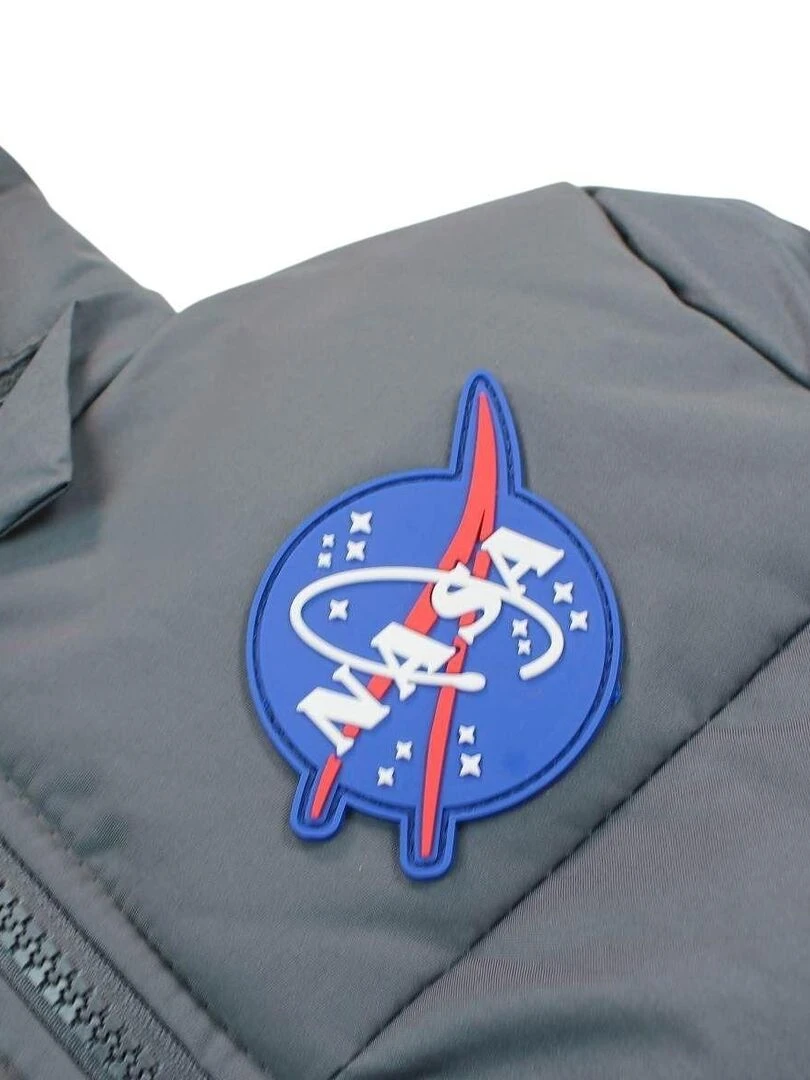 Nasa   Doudoune garçon imprimé logo   Gris
