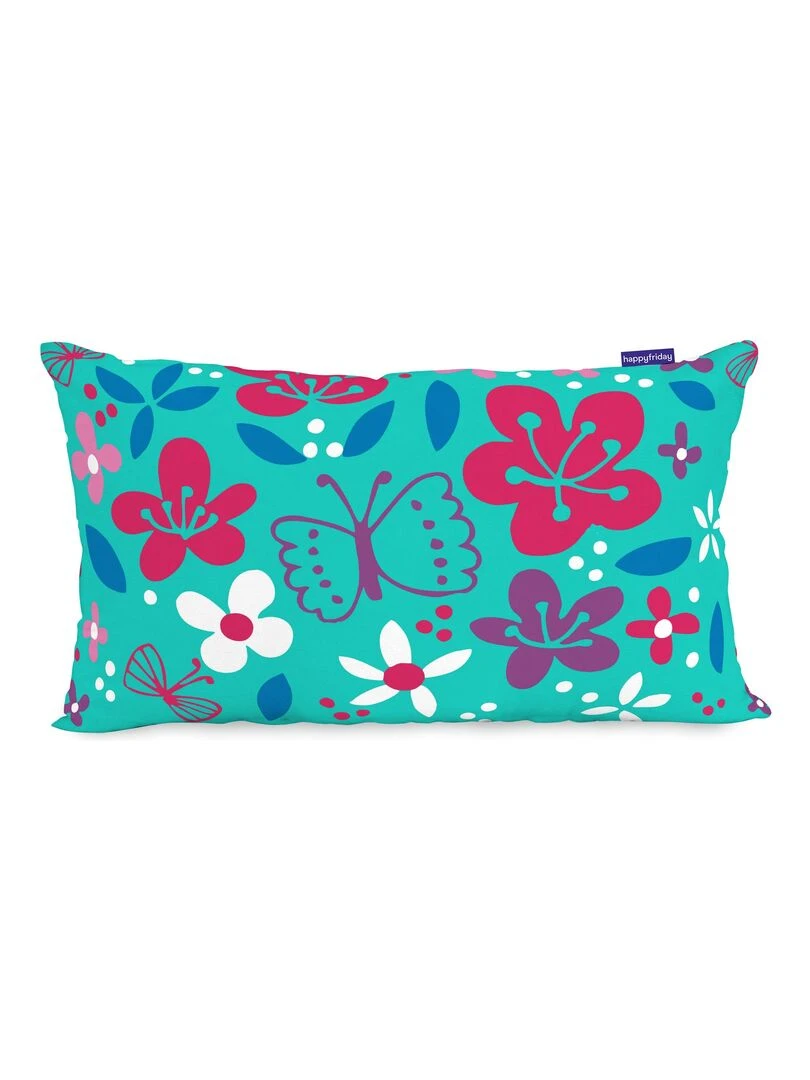 Housse de coussin Cherry blossom "Happyfriday"   Blanc