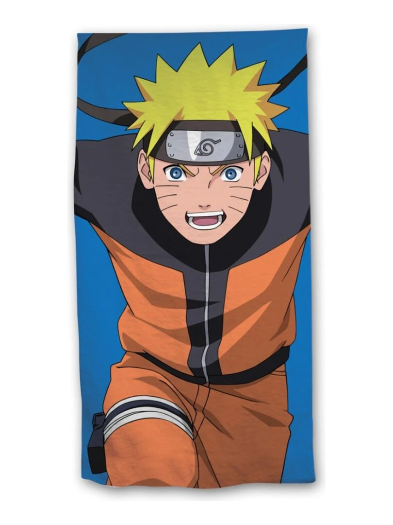 Serviette de Bain Enfant Bleu Naruto Shippuden Bleu