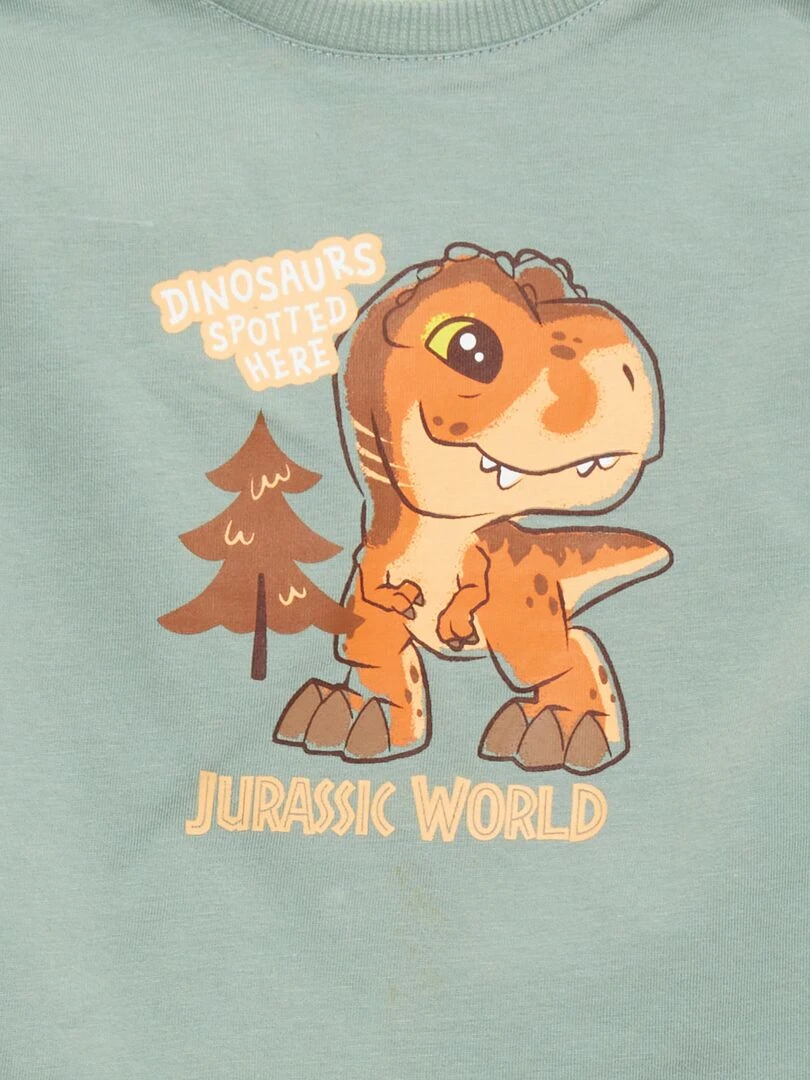 Lot de 2 t shirt 'Jurassic World'   Vert