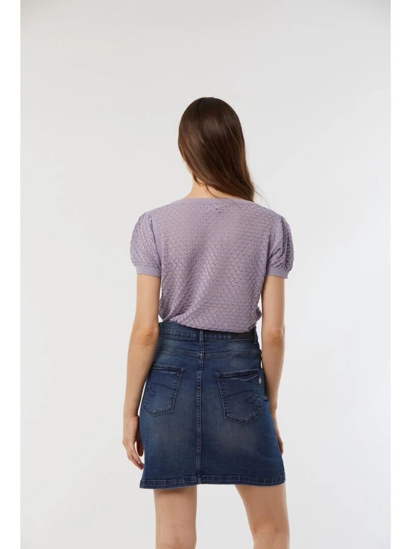 Lee Cooper   Jupe coton regular POKA   Bleu