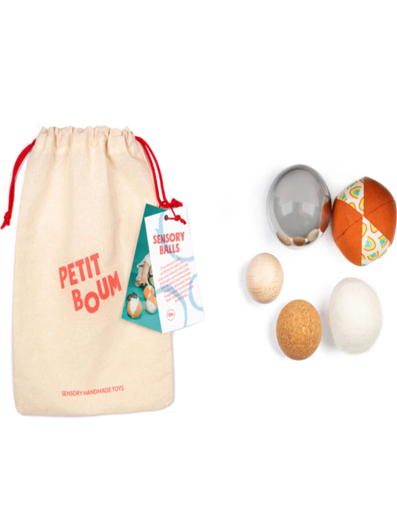 Lot de 5 balles sensorielles N/A