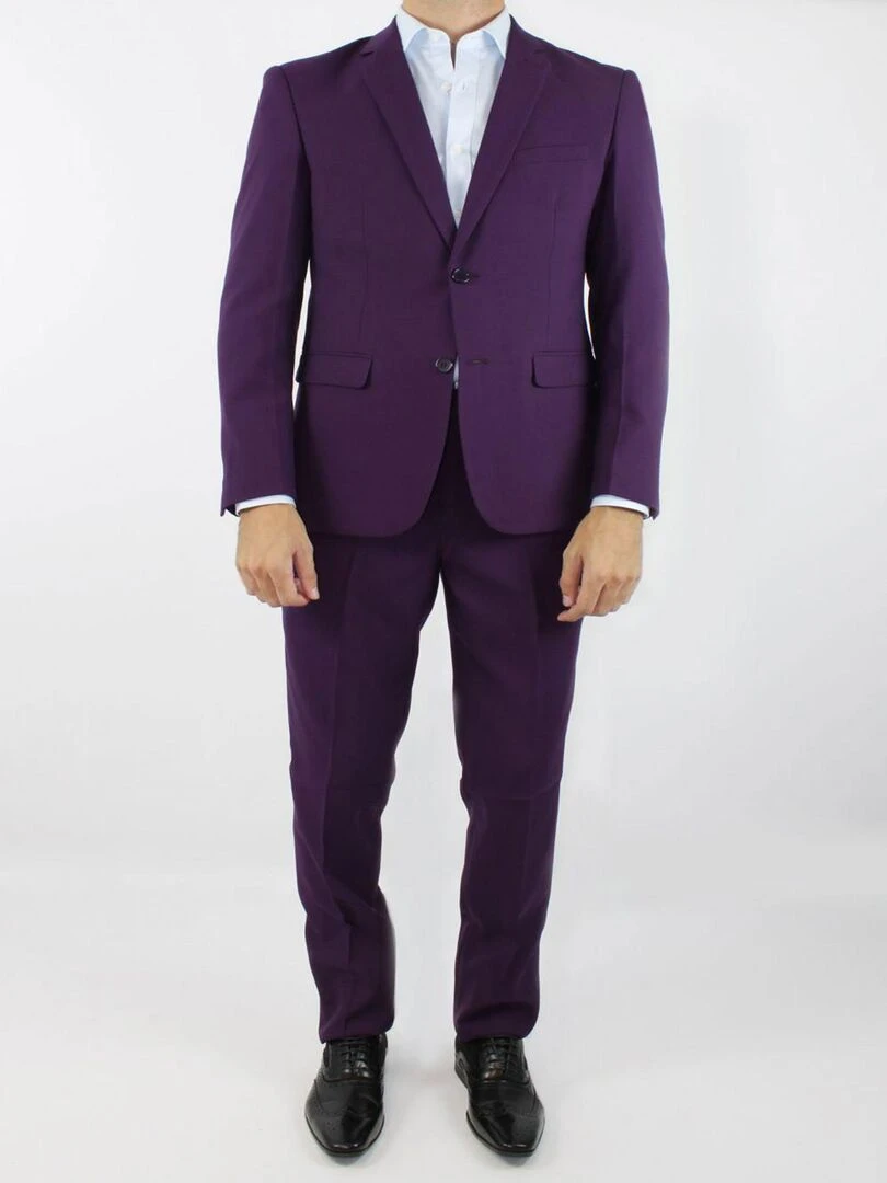 Costume 2 boutons Bill Tornade Bill Tornade Violet