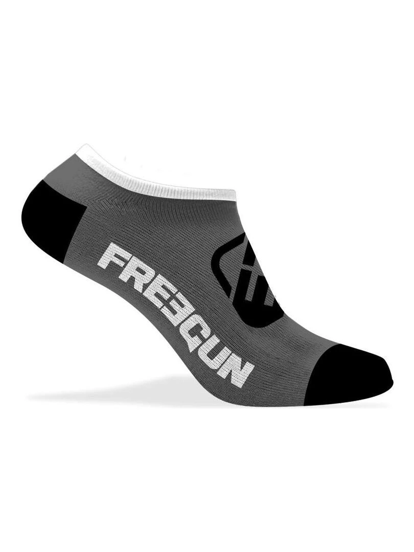Lot de 5 Paires de Chaussette Socquettes Homme Freegun   Gris