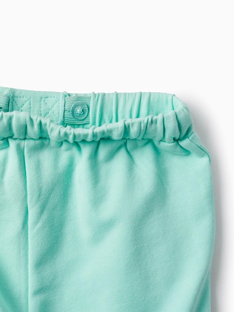 Shorts en coton pour bébé fille 'Cha Cha Cha'  CUBA   Vert clair