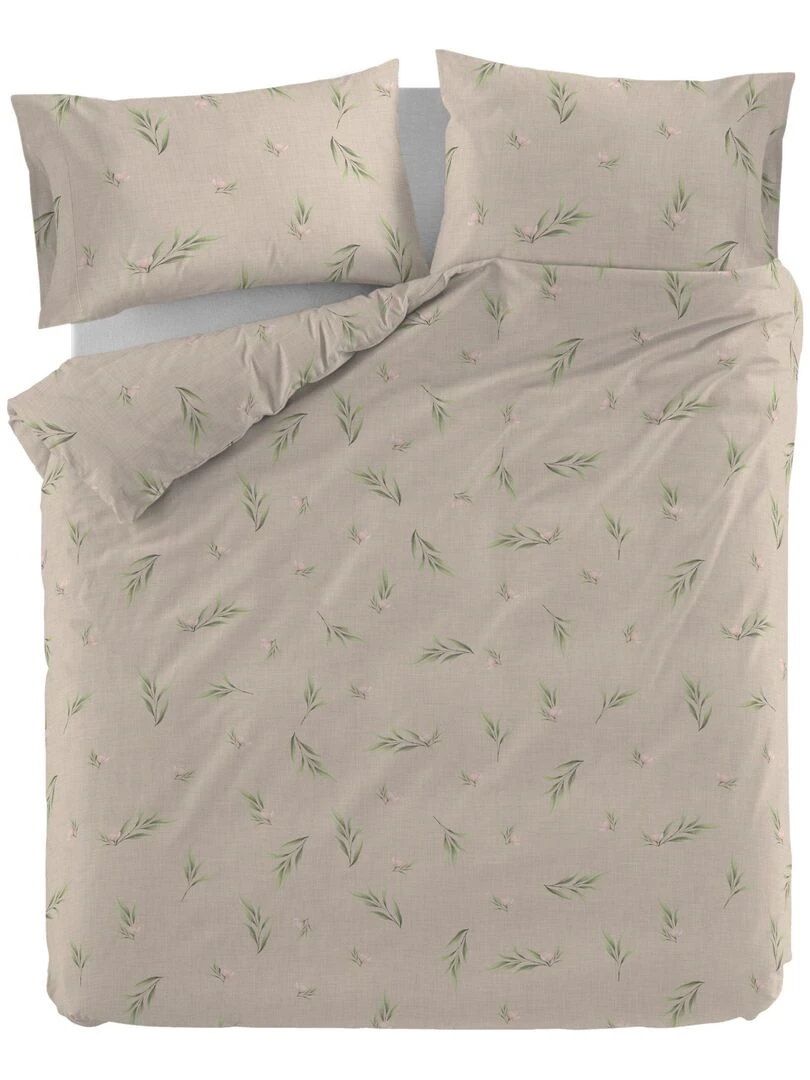 Housse de couette Summer Floral (D) "Happyfriday"   Blanc