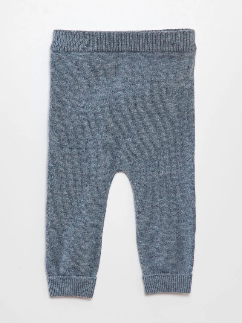 Legging stretch Bleu