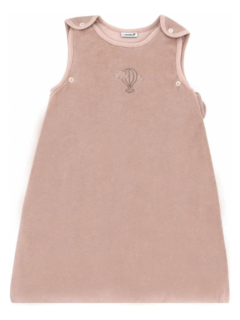 Gigoteuse évolutive 3 6 mois en Velours & Coton Bio Noisette   Beige