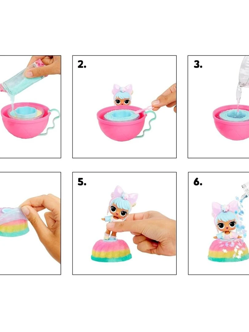 L.O.L. Surprise Mix & Make Birthday Cake Tots Multicolore