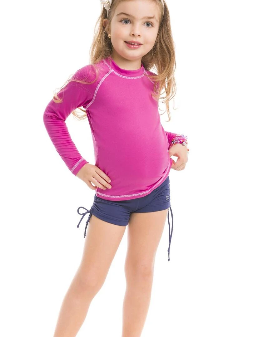 Rash Guard UV Line Rose